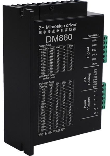 57 86 Step Motor NEMA23 NEMA34 Için Step Motor Sürücüsü Kontrol Cihazı (Yurt Dışından) fırsatları