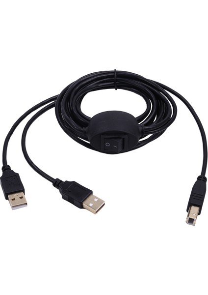 2'si 1 Arada Yazıcı Kablosu USB A - B Erkek - Erkek Yazıcı Kablosu A (Yurt Dışından) fiyatları