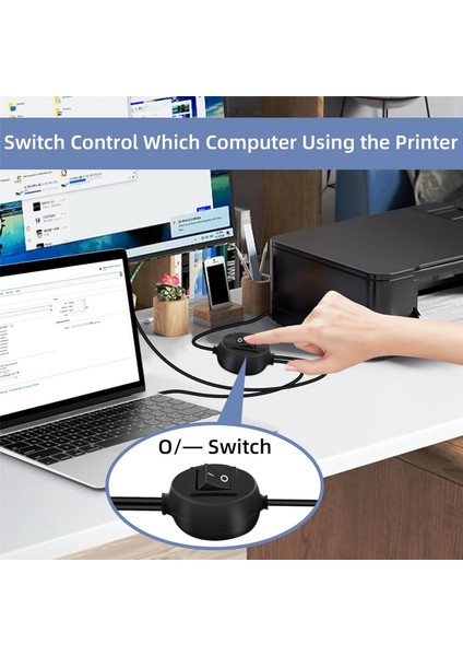 2'si 1 Arada Yazıcı Kablosu USB A - B Erkek - Erkek Yazıcı Kablosu A (Yurt Dışından) indirimleri