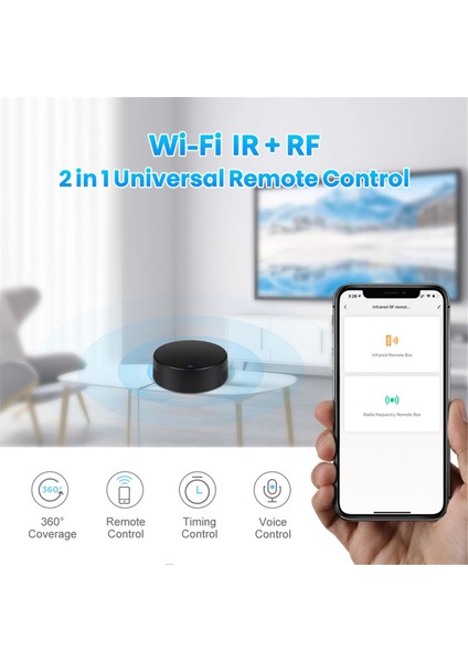 Ir Uzaktan Kumanda Wifi Tuya Akıllı Rf Akıllı Ev Kızılötesi Kontrol Cihazı (Yurt Dışından) fiyatları