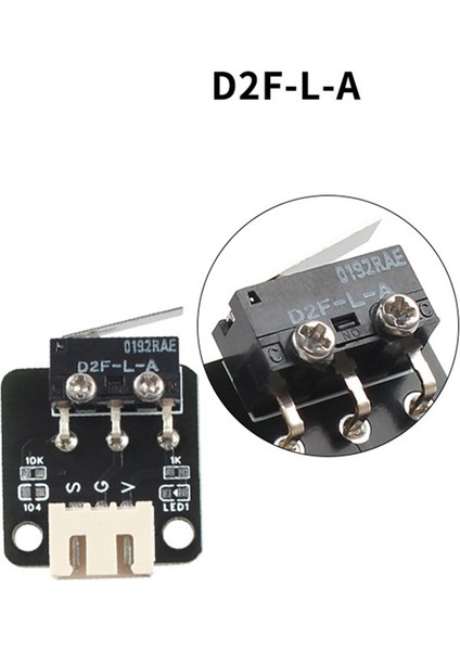 Limit Anahtarı Son Durdurma Sensörü Mini Anahtarı CR-10/10S/S4/S5 Için 1 Adet (Yurt Dışından) modelleri