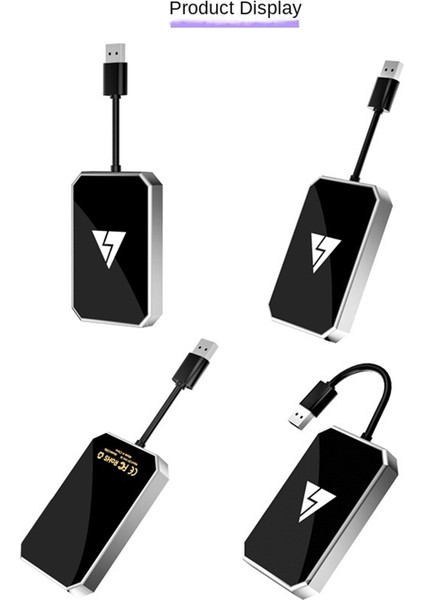 Kablosuz Carplay Android Adaptörü USB Kablosuz Adaptörü Araba Adaptörü (Yurt Dışından)