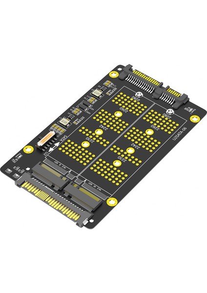 Nvme Pcı-E Ssd'den U.2 SFF-8639 ve M.2(Ngff) Sata Ssd'ye Sata Adaptörü (Yurt Dışından)
