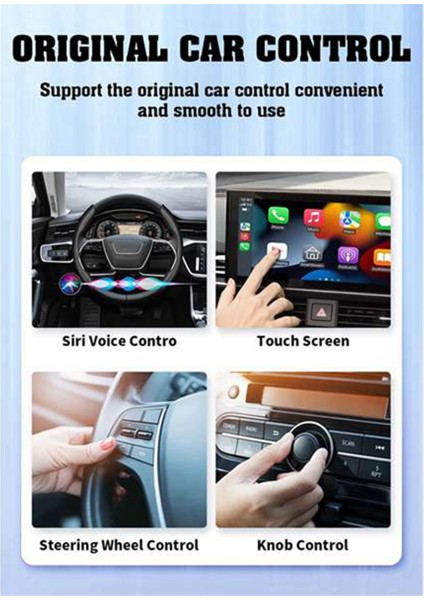 iPhone Apple Için Kablosuz Carplay Adaptörü, 2016+ Model Arabalar Için Carplay (Yurt Dışından) fırsatları