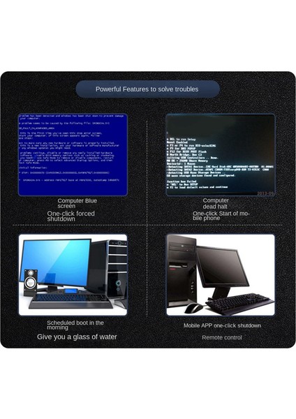 Tuya Bilgisayar Güç Sıfırlama Anahtarı Pcıe Kartı Wifi+Masaüstü Için Anten (Yurt Dışından)