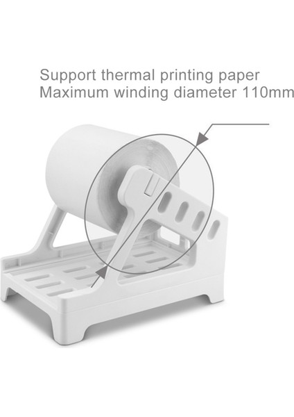 Adet Evrensel Rulolar Fanfold Standı Termal Etiket Tutucu - Siyah (Yurt Dışından) fırsatları