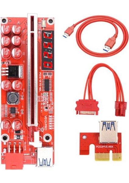 1 Adet Pcıe Yükseltici Kart Usb3.0 Kablosu Video Kartı Gpu Bitcoin Madencisi Için (Yurt Dışından)