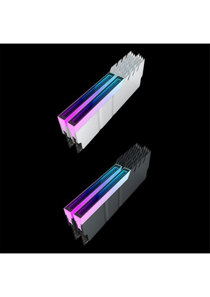 Bilgisayar Ddr4 Ddr5 5V Argb Senkron Bellek Radyatör Pc Armor Gümüş Beyaz (Yurt Dışından)