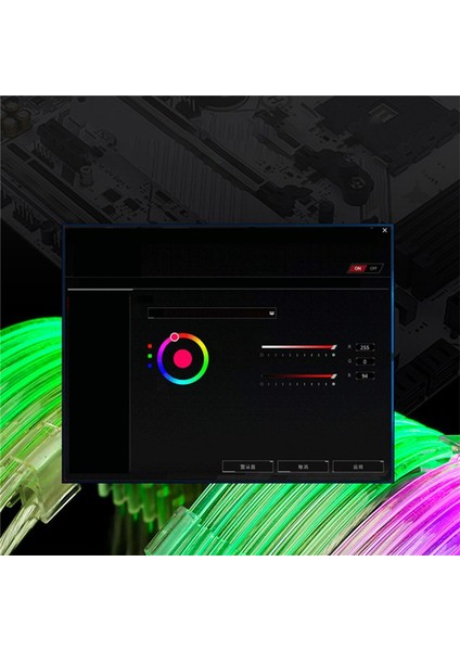 Pc Kasa Psu Uzatma Argb Kablo Atx 3X8PIN Pcı-E Gpu Neon Renk Çizgisi (Yurt Dışından) indirimleri