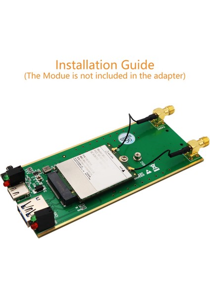M.2 B Anahtar Ngff - USB 3.0 Adaptörü Kablosuz Kart Dönüştürücü (Yurt Dışından)