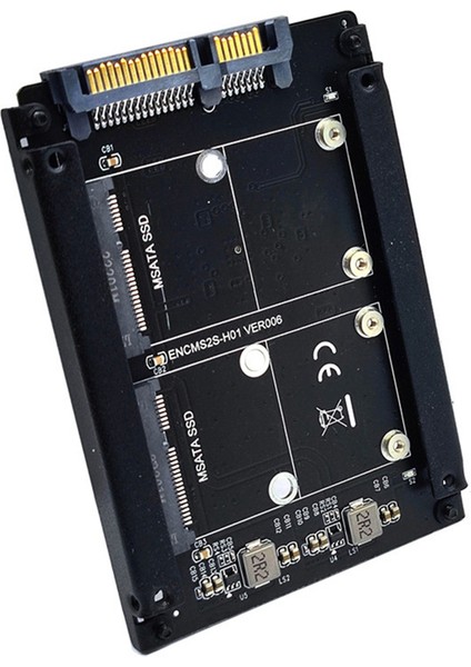 Msata'dan Sata3 Adaptör Kartı Msata'dan Sata Kartı Mını Sata SSD (Yurt Dışından) fırsatları