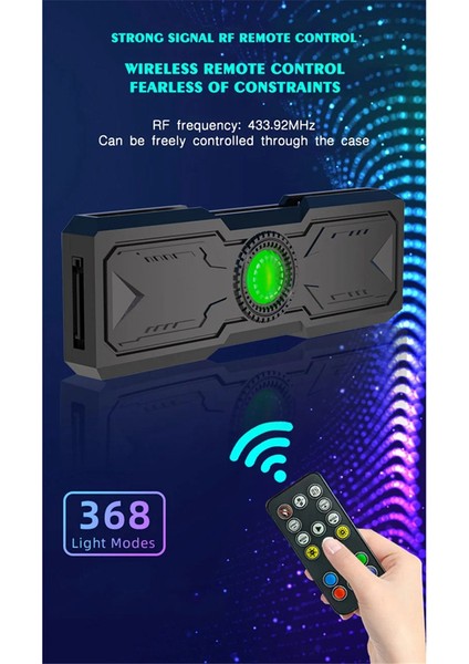 Bilgisayar Fanı 4pın Pwm 5V 3pın Argb 9'u 1 Arada Hub Rgb Işık Ayırıcı (Yurt Dışından) fiyatları