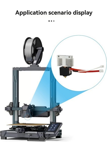 Elegoo Neptune 4/4 Pro Nozullar 3D A Için Hotend Kiti (Yurt Dışından)