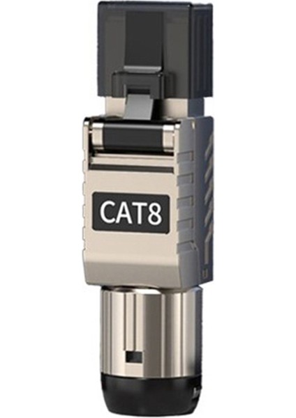 Adet RJ45 Cat8 Ethernet Kablo Konnektörleri RJ45 Metal Alet 22AWG-24AWG (Yurt Dışından) fiyatları