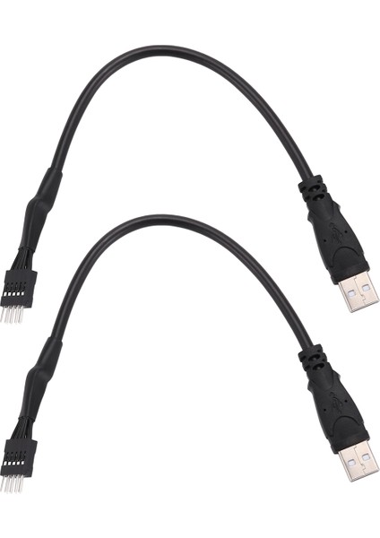 Adet 20CM 9 Pin Erkek - Harici USB Erkek Pc Anakart Kablosu (Yurt Dışından)
