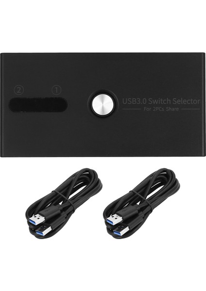 USB 3.0 Anahtarı 2 Giriş 4 Çıkış Kvm Yerleştirme Istasyonu Yazıcı Paylaşım Monitör (Yurt Dışından)