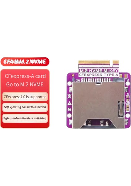 Cfexpress Type-A Hafıza Kartından M2 Nvme M Anahtar Adaptör Kartına (Yurt Dışından) modelleri