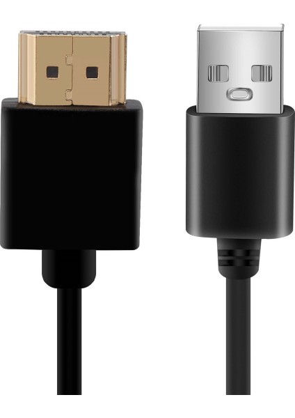 HDMI 1.4 Erkek USB 2.0 Fiş Adaptörü Bağlantı Şarj Kablosu (Yurt Dışından)