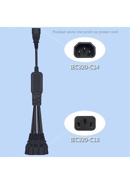 Güç Uzatma Kablosu, Ups Pdu Için Tek Nokta Altı Orta (1,5 M) (Yurt Dışından) fiyatları