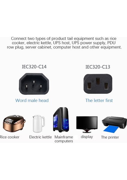 Güç Uzatma Kablosu, Ups Pdu Için Tek Nokta Altı Orta (1,5 M) (Yurt Dışından) fırsatları