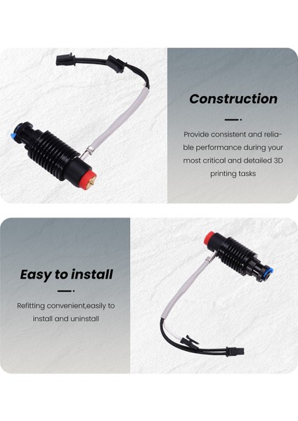 E3D Revo Hotend Kiti V6 Radyatör Seramik Isıtma Çekirdek Termistör (Yurt Dışından) fırsatları