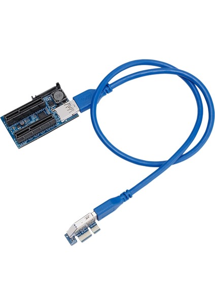 Pcı Express USB 3.0 Adaptörü Yükseltici Pc Bileşenleri Video Kartı Için (Yurt Dışından)