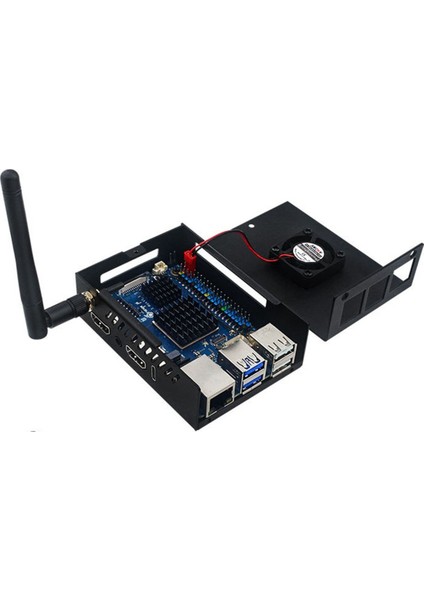 Orange Pi 5max Metal Kabuklu Fan Isı Emici Koruyucu Kılıf Için (Yurt Dışından)