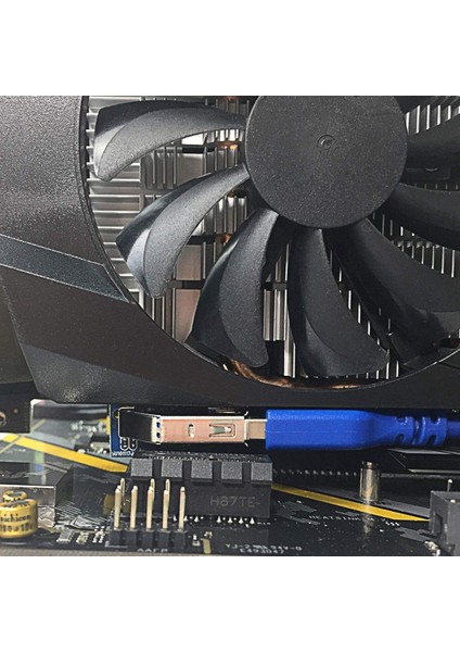 Pcı-E Riser Pcı-Express X1 Ila X4 30CM Usb3.0 Uzatma Kablosu (Yurt Dışından)