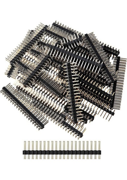 20 Adet Ayrılabilir 0,1 Inç 2 x 20-Pin Şerit Çift Erkek Başlık (Yurt Dışından) fırsatları