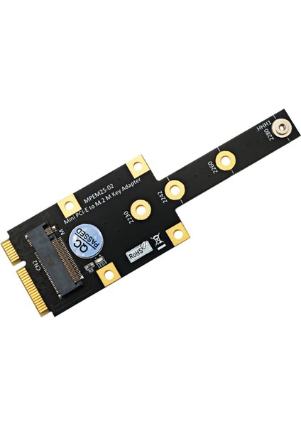 Mini Pcı-E - M.2 M Anahtar Adaptörü Mini Pcıexpress - Nvme SSD Dönüştürücü (Yurt Dışından)