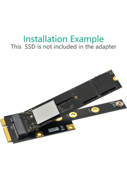 Mini Pcı-E - M.2 M Anahtar Adaptörü Mini Pcıexpress - Nvme SSD Dönüştürücü (Yurt Dışından)