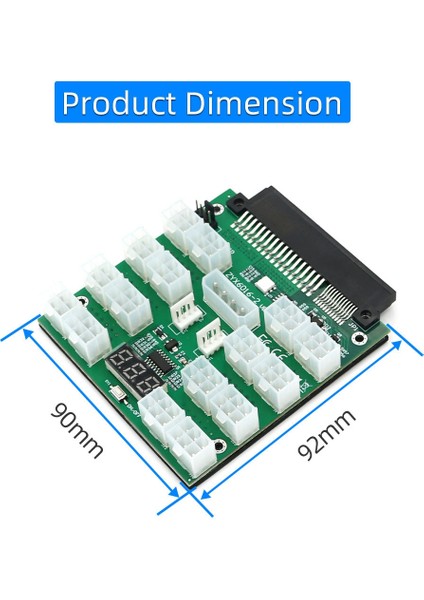 Yükseltme Sürümü Atx 16X 6 Pin 12V Breakout Kartı Dell Marka Psu Için (Yurt Dışından) indirimleri