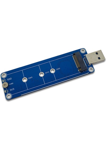 USB 3.0 - M-Key Nvme Usb3.2 Adaptörü 2230 2240 2260 2280 M2 SSD Için (Yurt Dışından)