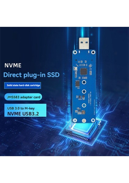 USB 3.0 - M-Key Nvme Usb3.2 Adaptörü 2230 2240 2260 2280 M2 SSD Için (Yurt Dışından) indirimleri
