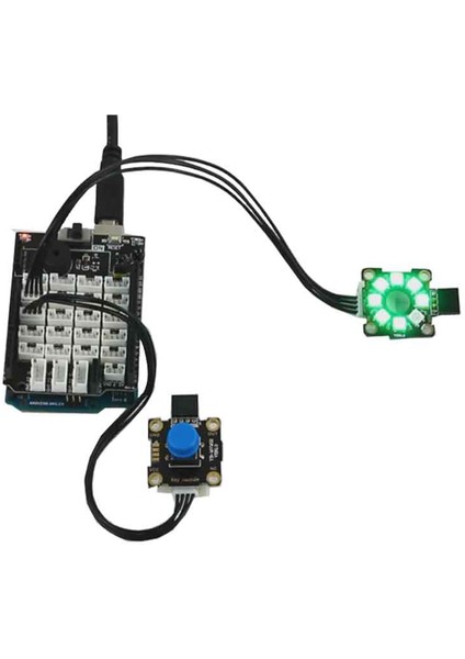 Microbit Raspberry Pi Pico Için Evrensel Rgb Modülü 8-Bit Renkli LED (Yurt Dışından)