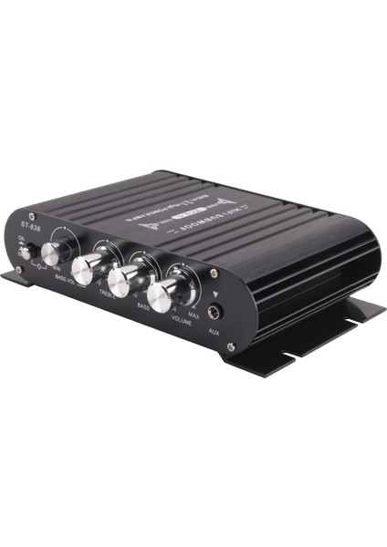 ST-838 Hıfı Amplifikatör 2.1 Kanal Araba Mp3 Mini Amp Aux Girişi (Yurt Dışından)
