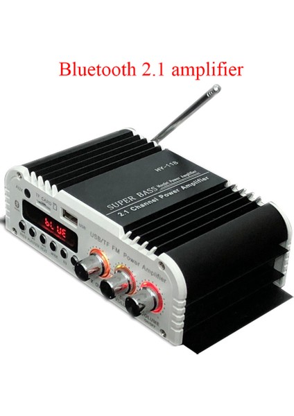 HY-118 Bluetooth 2.1+1 4 Kanal Tf/usb/fm Ses Güç Amplifikatörü (Yurt Dışından) modelleri