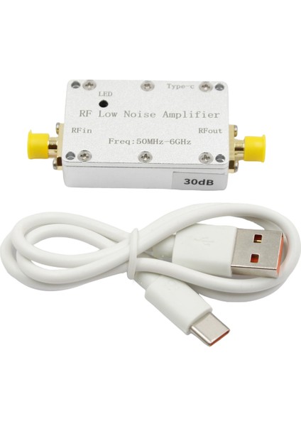 50M-6GHZ 30DB Rf Düşük Gürültülü Amplifikatör Lna Sürücü Alıcısı (Yurt Dışından)