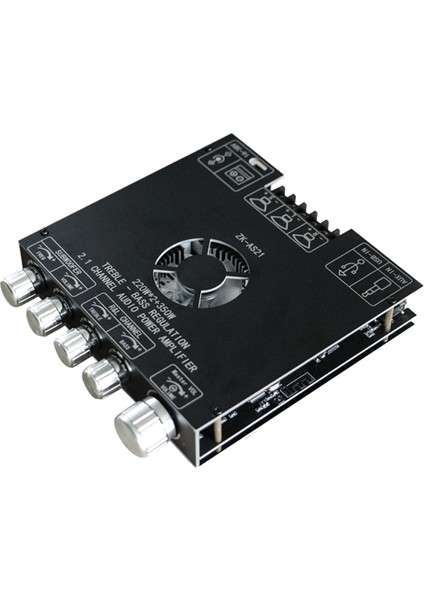 TPA3255 Bluetooth Dijital Amplifikatör Kartı ZK-AS21 2.1 Kanal (Yurt Dışından)
