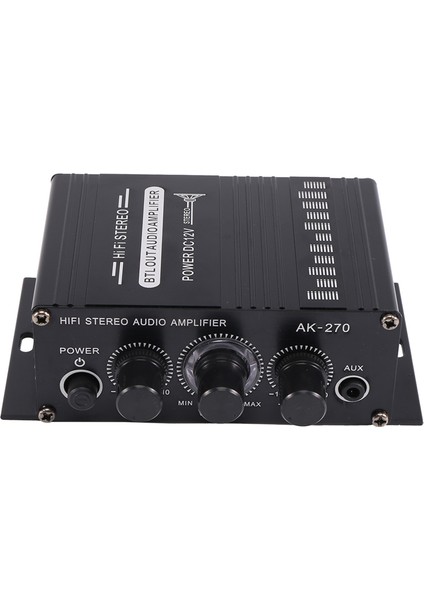 Güç Amplifikatörü 2 Kanal Sınıf D Amplifikatör Usb/sd Aux Girişi (Yurt Dışından)