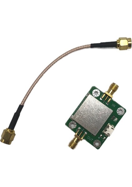 50M-6GHZ Düşük Gürültülü Rf Amplifikatör Ultra Geniş Bant Kazancı 20DB (Yurt Dışından)
