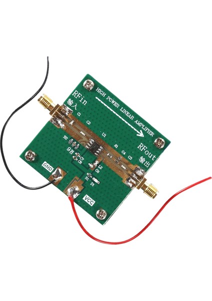 Hf Rf Geniş Bant Güç Amplifikatörü Modülü RF2126 Amplifikatör 2.4ghz 1W (Yurt Dışından)