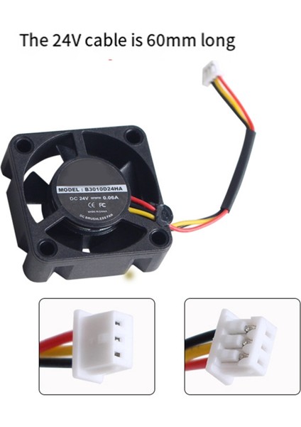 Crealıty K1/k1 Max 3010 Fan DC24V Soğutma Hotend Fan 13000 (Yurt Dışından) fırsatları