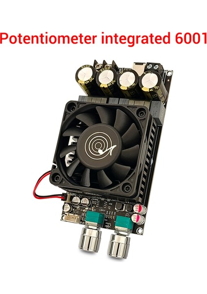 ZK-6001 Dijital Güç Amplifikatörü Kartı 2.1 Kanal 600W Subwoofer A (Yurt Dışından)