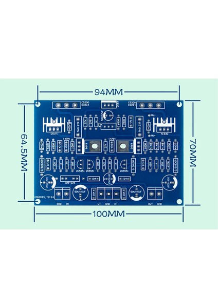 2SC3264 Hıfı 120W Güç Amplifikatörü Kartı Golden Voice'a Bakın (Yurt Dışından) indirimleri