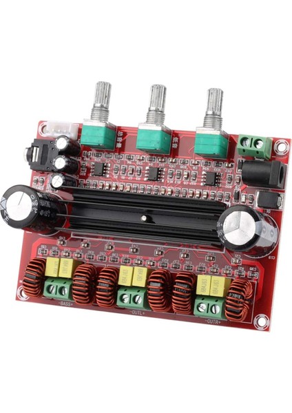 TPA3116D2 2.1 Dijital Güç Amplifikatörü Kartı, 2X80W+100W(BAS) Ses (Yurt Dışından)