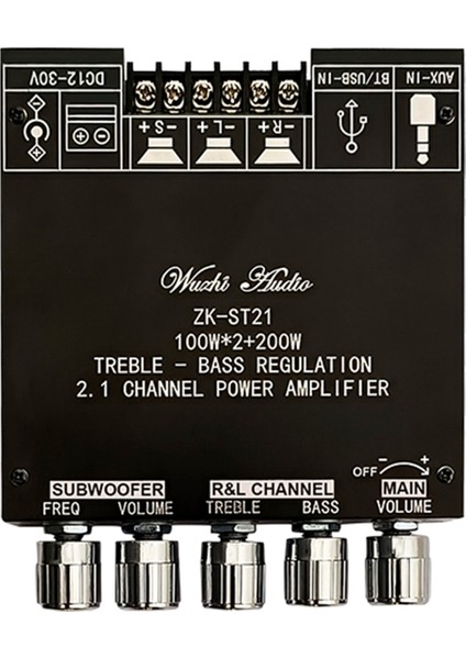 Bluetooth Dijital Amplifikatör Kartı Hifi Stereo Amplifikatör Kartı(C) (Yurt Dışından)