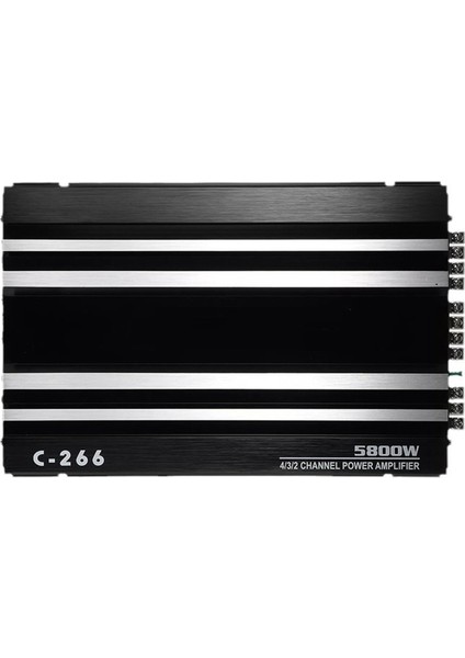 Kanallı Araba Ses Amplifikatörü 5800W Yüksek Güçlü Amplifikatör (Yurt Dışından)