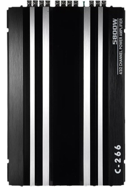 Kanallı Araba Ses Amplifikatörü 5800W Yüksek Güçlü Amplifikatör (Yurt Dışından)