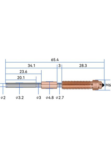 K1 Max K1C Ender-3 V3 Için Geliştirilmiş Nozul K1 Hızlı Değiştirme Nozulu (Yurt Dışından) indirimleri